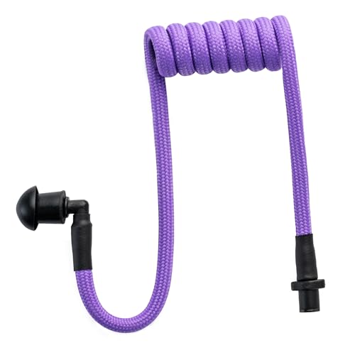Replacement Braided Nylon Acoustic Coil Tube for Radio in-Ear Earpiece (DF/CTB-22) - color: DF/CTB-22