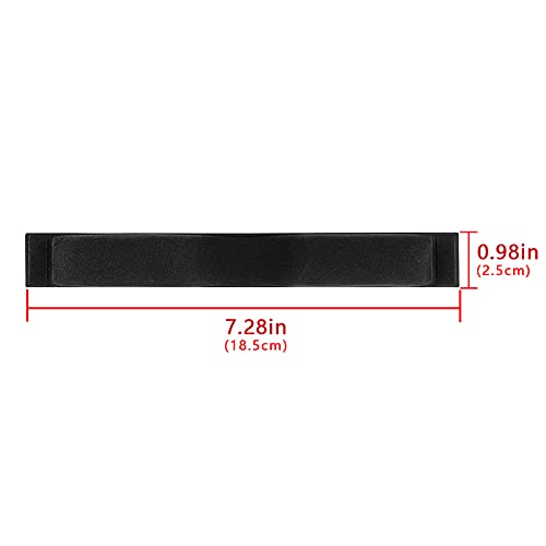 Geekria Sennheiser HD650, HD660S, HD660S2 헤드폰과 호환되는 메시 패브릭 헤드밴드 패드, 교체 밴드 수리 부품 (블랙).