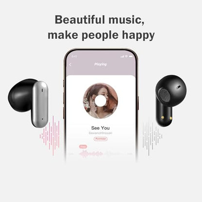 Wireless Earbuds with Thor Hammer Wireless Charging Case,5.3 Bluetooth Ear Buds Light-Weight Headphones,Novelty Gifts for Men