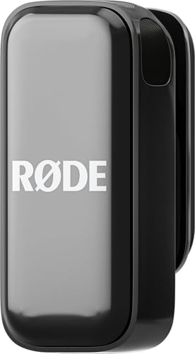 RØDE Wireless ME Ultra-compact Wireless Microphone System with Built-in Microphones, GainAssist Technology and 100m Range for Filmmaking, Interviews and Content Creation, Wireless ME | 2.4 GHz digital signal with GainAssist for cameras, computers and smar