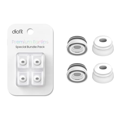 Premium Multi-Flange Eartips for AirPods Pro 1&2 (Medium) – Always Fits, Never Slips - size: Medium