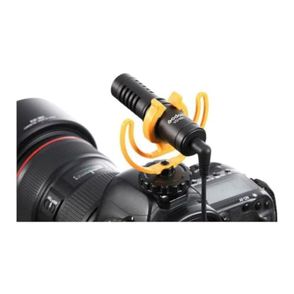 GODOX VD-Mic 8cm Compact Directional Shotgun Microphone (Black) | Extended Frequency Response, And Durable, Sound Pick-up, Complete Accessories, Universal Compatibility, High, Sensitivity