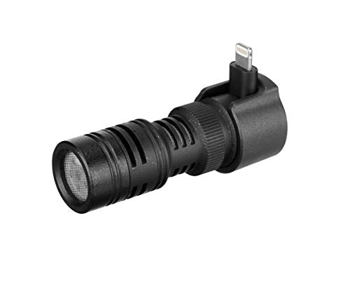 Saramonic SmartMic+Di | Directional Microphone with Lightning Connector for Apple iPhone & iPad - style: SmartMic+ Di