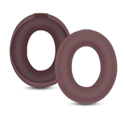 Studio Pro Ear Covers for Beats Studio Pro Headphones Sweat Proof Covers Shockproof and Drop-Resistant,Washable Silicone Case Accessories(Brown) - color: Brown Case