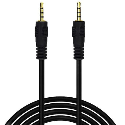 Seadream 2.5mm Audio Aux Cable 6Feet 2.5mm Male to Male TRRS Stereo Headset Headphone Jack Gold Plated Connector Wire Cord Plug Cable 4 Pole (Straight to Straight) - style: Straight to Straight