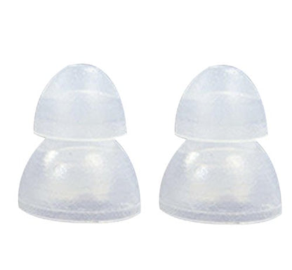 5 Pairs Multi Size Replacement Earbud Ear Tips Eartips for All Models of Klipsch Headphones (Dual Flange Shape Small) - size: Dual Flange Shape SMALL
