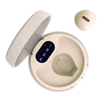Invisible Mini Wireless Bluetooth Single Earbuds, Small Semi in-Ear Earbuds for Work & Daily Use, Touch Control, Lightweight for Music & Audiobooks - color: Single-Nude
