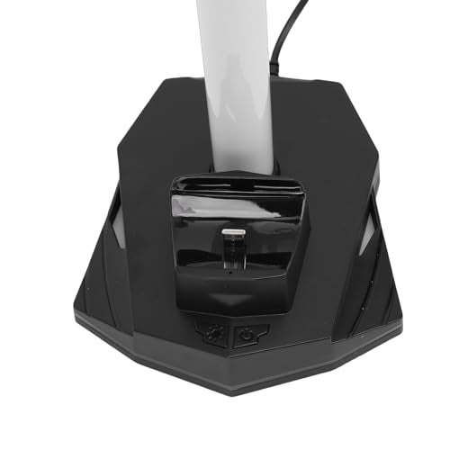 RGB Headset Stand with Controller Holder for 2 Pro, Charging Dock for Gaming Setup, and Streamers