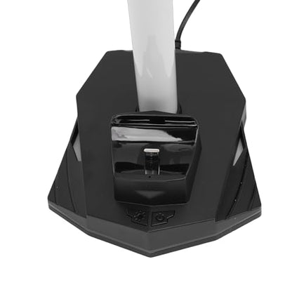 RGB Headset Stand with Controller Holder for 2 Pro, Charging Dock for Gaming Setup, and Streamers