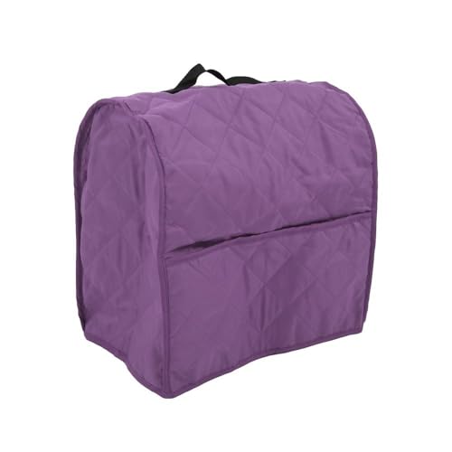 ‌Stand Mixer Cover with Storage Pockets and and Handle Dust Proof Protective Bag for 4.5QT Mixers and Small Kitchen Appliances(Purple) - color: Purple