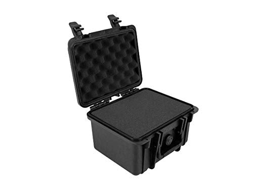 Monoprice Weatherproof/Shockproof Hard Case - Black Ip67 Level Dust and Water Protection Up to 1 Meter Depth with Customizable Foam, 10" x 9" x 7", 6.6 Liter - color: Black, size: 6.6 Liter, style: Case