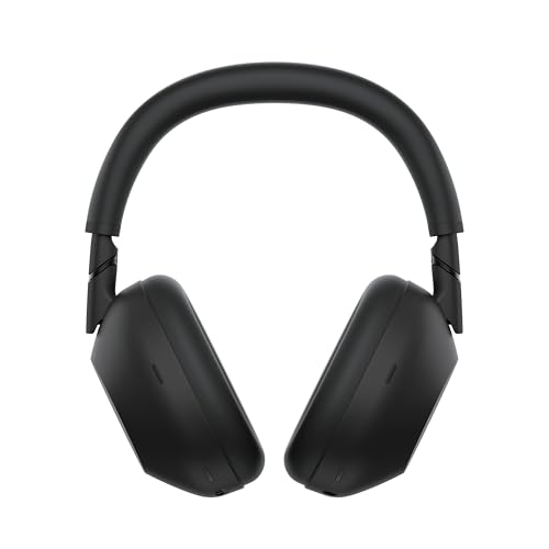 Sony WH-1000XM6 The Best Noise Cancelling Wireless Headphones, Black | HD NC Processor QN3, 12 Microphones, Adaptive NC Optimizer, Mastered by Engineers, Studio-Quality, Up to 30 Hrs of Battery - color: BLACK