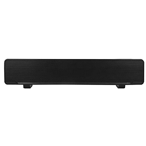 Computer Speakers Dolby Surround Computer Sound for Desktop Player Bass Surround Sound Box Tv Bass to Fit Any 3.5mm Input for Laptops PC Cellphones USB Wired Stereo Soundbar Music