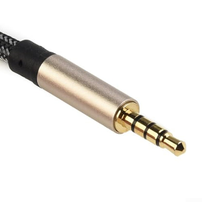 Digital Coaxial Audio Video Cable 3.5mm Male to RCA-SPDIF, Gold-Plated Connectors, Pure Copper Conductor, Nylon-Braided, for Compatible for HDTV, Soundbar, Amplifiers, Speaker(1M) - size: 1M