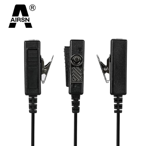 Earpiece Headset Compatible with SL300 SL7550 7580 SL4000 SL3500e SL1K SL1M Walkie Talkie 2 Way Radio,with Acoustic Tube Earpiece and Mic PTT (2 Packs) - style: 2 Packs