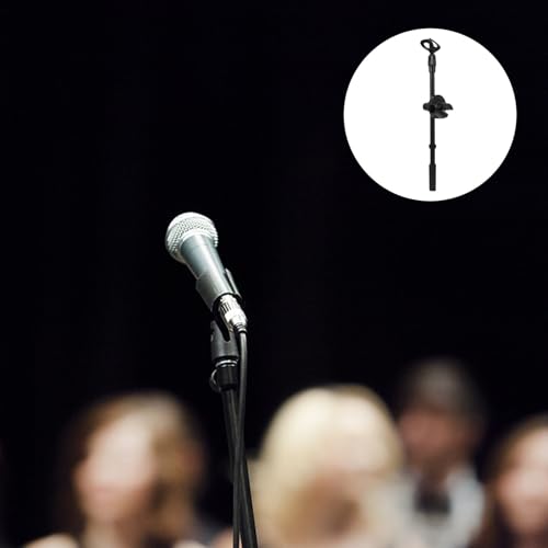 TOYANDONA Metal Mic Boom Arm with Clamp 350mm 360-degree Rotating Mic Suspension Boom Scissor Arm for Recording and Live Streaming Microphone Accessories