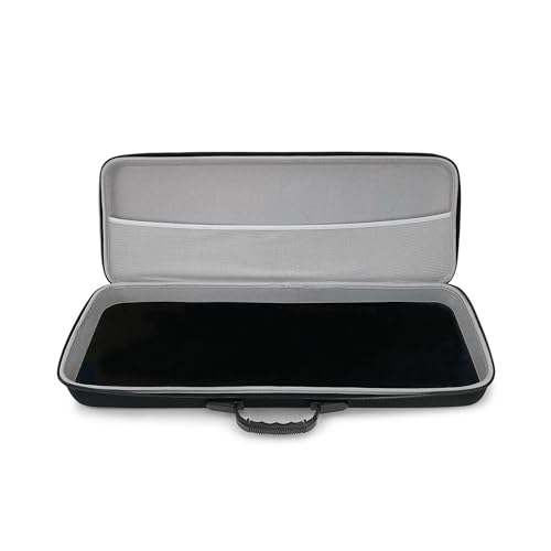 ANALOG CASES Arturia KeyStep Pro/MiniFreak Case - Compact PULSE Hard Case | Durable Molded EVA Hard Case, Excellent Protection, Compact Design & Precise Custom Fit, Comfortable Handle, Smooth Zipper - size: 24.50 x 8.50 x 2.50 inches