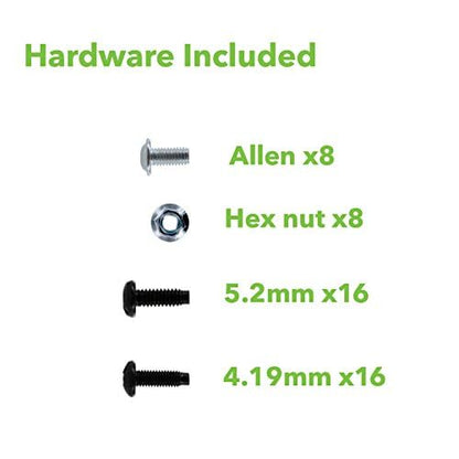 Navepoint 1U 19-Inch Fixed 4-Post Rack Mount Server Shelf with Adjustable Depth from 18-42 Inch Black - size: 32" Deep