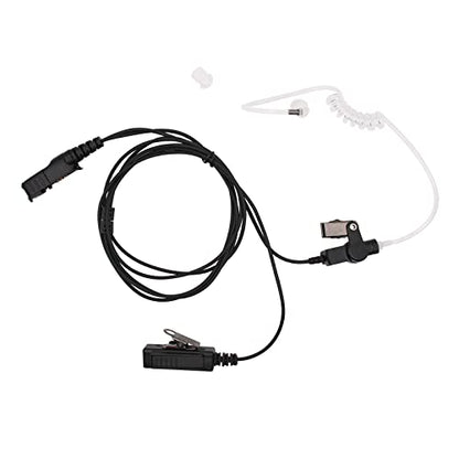 Acoustic Tube Earpiece Compatible for Motorola XPR3300e XPR3500e XPR3300 XPR3500 XPR3000 XPR3000e DP2400 DP2600 DEP550 MTP3250 XIR P6600 XiR P6620 Radio Headset PTT Mic (1 Pack)
