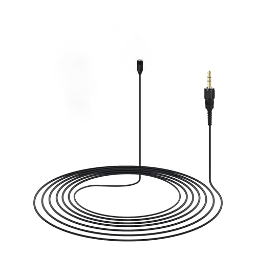 Omnidirectional Lavalier Microphone for UWP V1/D11/D21 Microphone System (Black)