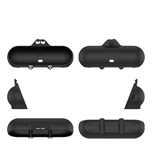 Silicone Protective Case for Beats Pill 2024 Speaker Anti Drop Dustproof Protective Sleeve Silicone Shell Cover Case Speaker Accessory (Black) - color: Black