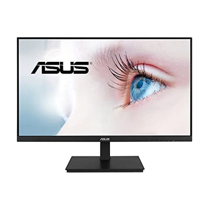 ASUS 24”1080P Monitor(VA24DQSB)-Full HD,IPS,75Hz,Speakers Adaptive-Sync Low Blue Light Flicker Free VESA Mountable Frameless, HDMI DisplayPort, VGA, USB hub Height Adjustable, Black,12.8"x21.3"x2.1" - style: IPS 75Hz Height Adjustable