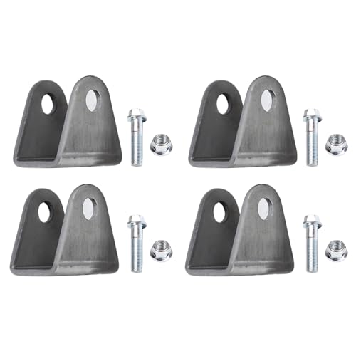 4-pack shock mount，Steel base shock absorption suspension bracket mounting compatible with Motorcycle Dirt Pit Bike ATV Go Kart