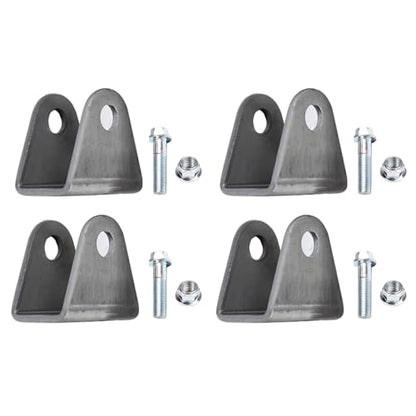 4-pack shock mount，Steel base shock absorption suspension bracket mounting compatible with Motorcycle Dirt Pit Bike ATV Go Kart