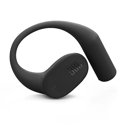 JBL Sense Lite Open Ear Earbuds, True Wireless, Ear Hook Fit - Black | Water Resistant Sports And Workout Headphones, Up To 8 Hrs Playtime, Clear Calls With Noise Reduction - color: Black