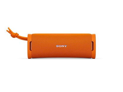 Sony ULT Field 1 Wireless Bluetooth Portable Waterproof Speaker, Orange | 12 Hr Battery, IP67 Rated Waterproof, Dustproof, Shockproof Rustproof, Detachable Strap, Hands-free Calling, Enhanced Bass - color: Orange, style: ULT Field 1