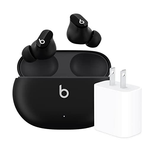 Beats Studio Buds with Apple 20W USB-C Power Adapter - Black - color: Black, style: Studio Buds & Power Adapter