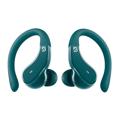 Back Bay Audio Runner Wireless Earbuds for Running, Wrap Around Earbuds - color: Emerald