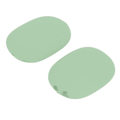 Headphone Protective Cover Kit for iOS Over Ear Headset, Silicone Headband Pad Beam Cushion Earpad Ear Cup Covers Set, Replacement Protector with Precise Openings, Washable (Green) - color: Green