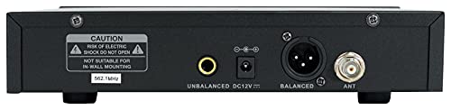 Rockville RWM61U UHF Headset & Guitar Wireless Microphone System