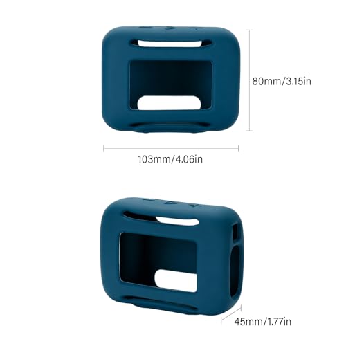 Protective Silicone Sleeve Case for GO 5 Bluetooth-Compatible Speakers, Shockproof and Cover Speakers Protector - color: Red