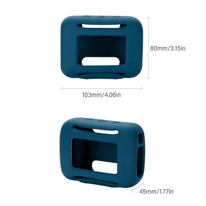 Protective Silicone Sleeve Case for GO 5 Bluetooth-Compatible Speakers, Shockproof and Cover Speakers Protector - color: Red