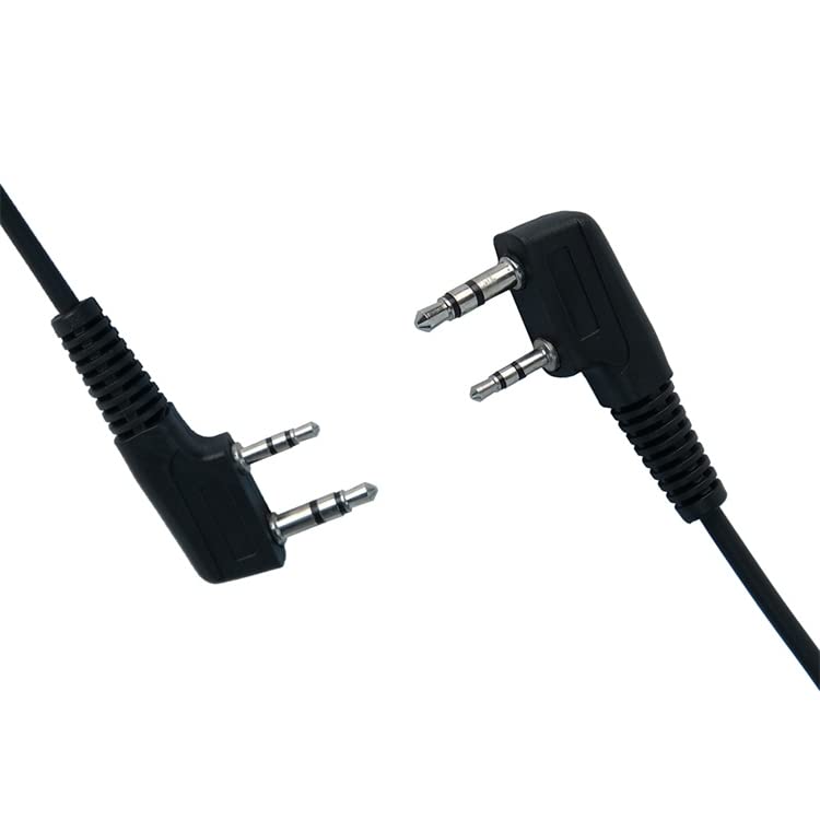 2Pin K Plug Earpiece for RT15 RT21 RT22 K1 NX1300 UV5R 2 Way Radio,4 PCS