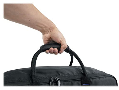 Rockville MB1916 Rainproof Padded DJ Mixer Gear Bag with Laptop Pocket