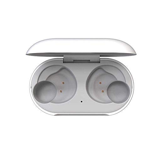 Charging Case Compatible with Samsung Galaxy Buds Plus, Replacement Charger Dock Cradle Case Cover for Samsung Galaxy Buds/Bdus+ Plus (White) - color: White