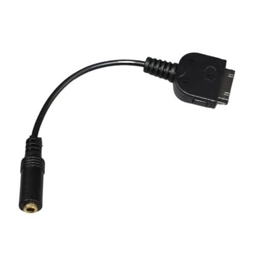 AUX Cable for iPod 30pin Male to 3.5mm Female Stereo with 10cm Long Cable
