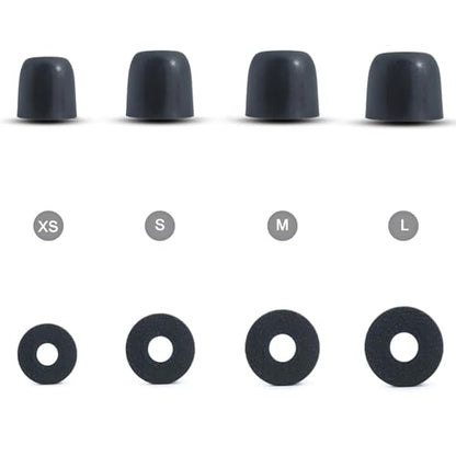 Klowcok Ear Tips Replacement for Axil GS Extreme 2.0/3.0, XCOR PRO, Large - size: Large