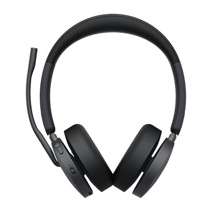 BH74 Yealink Headset Bluetooth Wireless On-ear, Teams/Zoom Certified, Compatible with Poly, Cisco, Avaya, Mitel phones, Acoustic Shield Mic & Hybrid ANC, Long Battery, Ideal for Office & Remote work - style: BH74-UC-MC