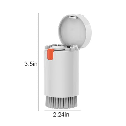 20 in 1 Multifunctional Cleaner Kit for Electronic Devices, Keyboard Cleaning Brush, Headphones Cleaner Kit for AirPods, Multi-Tool for Cleaning Laptop, Earbuds, Camera, Cellphones,White - color: white