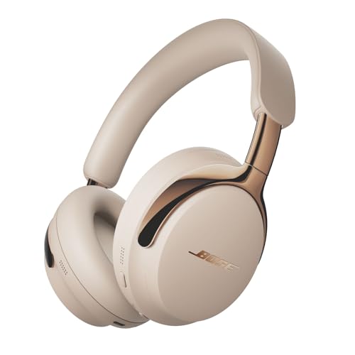 Bose QuietComfort Ultra Bluetooth Headphones (2nd Gen), Wireless Headphones with Spatial Audio, Over Ear Noise Cancelling with Mic, Up to 30 Hours of Play time, Driftwood Sand - Limited Edition - color: Driftwood Sand