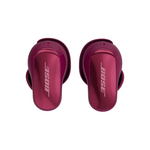 Bose QuietComfort Ultra Earbuds (2nd Gen) - Wireless Noise Cancelling Earbuds with Mic, Immersive Audio, USB-C Charging, Up to 6 Hours Battery, IPX4 Rating, Deep Plum - Limited Edition Color - color: Deep Plum