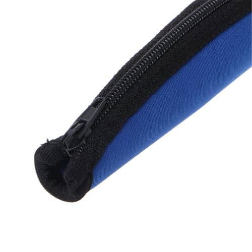 Headphones Headband Cover for QC15 QC2 QC35 QC25 Headset Headband Cushion Pads Bumper Cover Zipper Replacement (Blue) - color: blue