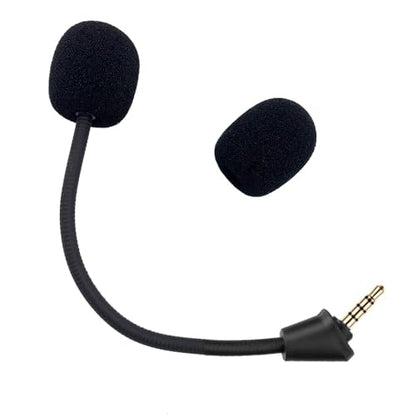 Cloud 2 Wireless Mic Boom, Replacement 3.5mm Game Microphone for Kingston HyperX Cloud II 2 Wireless Headsets HHSC2X-BA-RD/G Headphones PS4 Xbox One Nintendo Switch PC Gaming Headsets