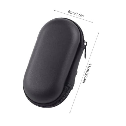 ARTIBETTER Shockproof Headphone Storage Bag Compact Case with Zipper Organizer for Earbuds Electronic Accessories Portable Carrying Pouch