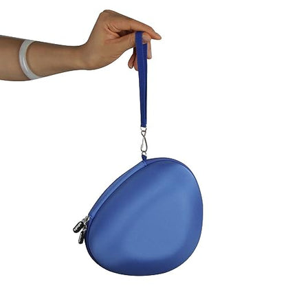 adada Hard Travel Case for iClever HS19 / iClever BTH12 Kids Headphones (Blue) - color: Blue