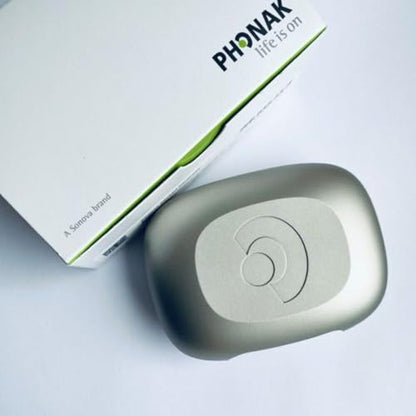 Phonak Universal Case - Durable Hearing Aid & Headphone Storage Case - Waterproof, Travel-Friendly, Protective Bag for Accessories (Large)